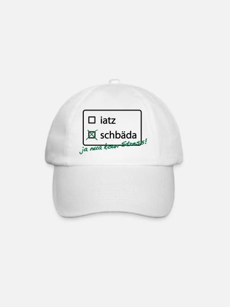 To Do List - Baseballkappe - Weiß/Weiß