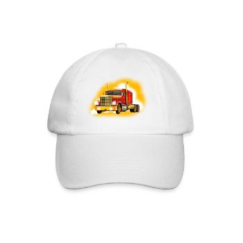 LKW - Baseballkappe - Weiß/Weiß - Vorne