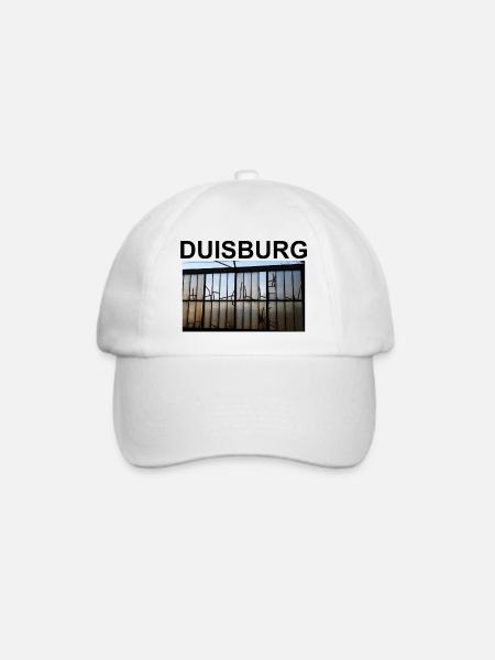 Duisburg - Baseballkappe - Weiß/Weiß