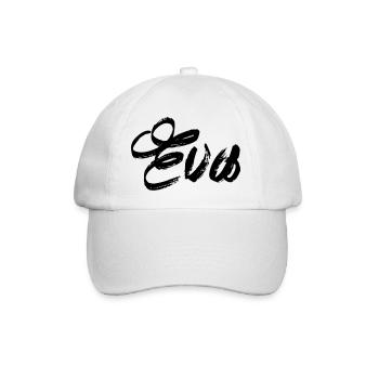 Eva - Baseballkappe - Weiß/Weiß - Vorne