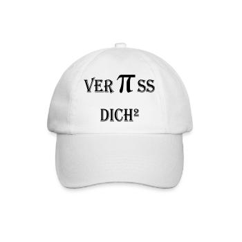 verpiss dich hoch 2 - Baseballkappe - Weiß/Weiß - Vorne