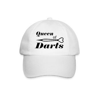 Darts Dart - Baseballkappe - Weiß/Weiß - Vorne