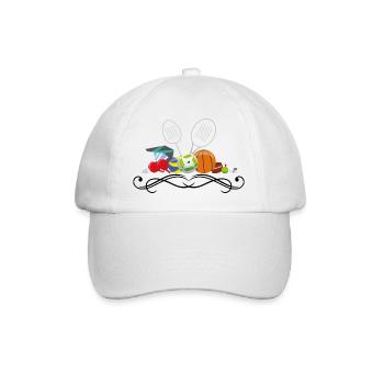Sport - Baseballkappe - Weiß/Weiß - Vorne
