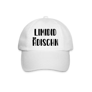 Limited Edition - sächsisch - Limidid Ädischn - Baseballkappe - Weiß/Weiß - Vorne