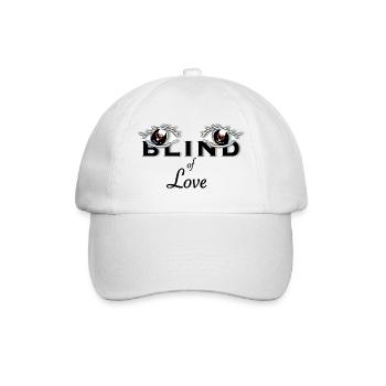 Blind von - Baseballkappe - Weiß/Weiß - Vorne