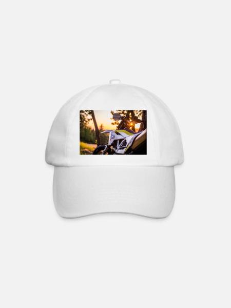 Husqvarna 701 - Baseballkappe - Weiß/Weiß