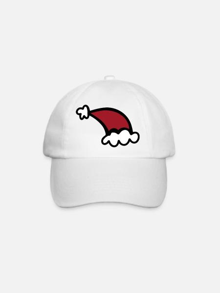 Weihnachten - Baseballkappe - Weiß/Weiß