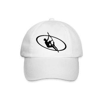 Bouldern Klettern Climbing - Baseballkappe - Weiß/Weiß - Vorne