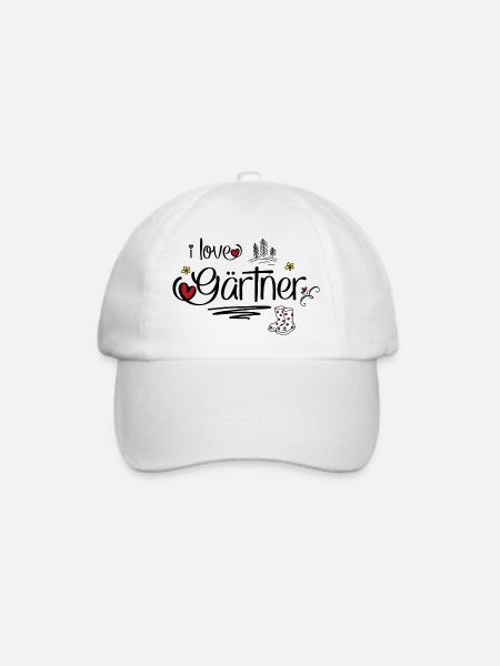 Gärtner - Baseballkappe - Weiß/Weiß