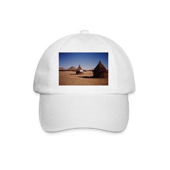 Egypt - Baseballkappe - Weiß/Weiß - Vorne