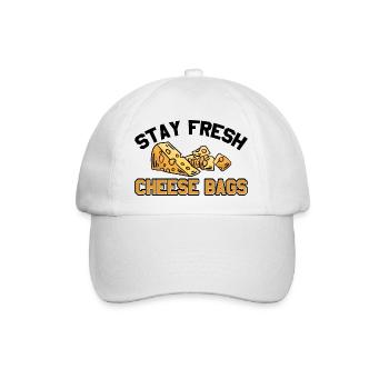 Stay Fresh Cheese Bags 17 - Baseballkappe - Weiß/Weiß - Vorne