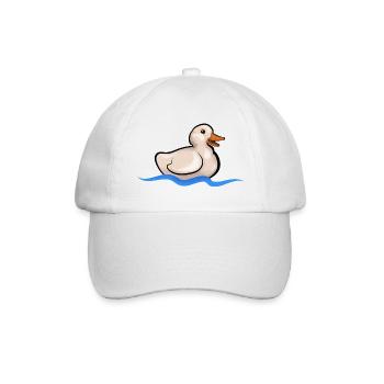 entlein - Baseballkappe - Weiß/Weiß - Vorne