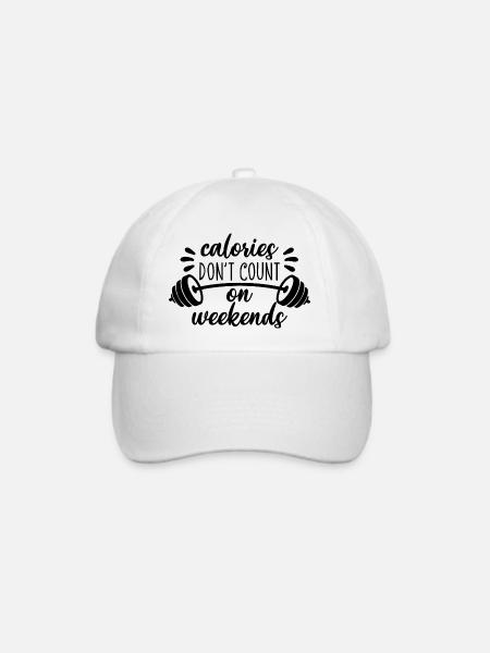 KALORIEN - Baseballkappe - Weiß/Weiß