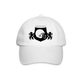 football helmet - Baseballkappe - Weiß/Weiß - Vorne