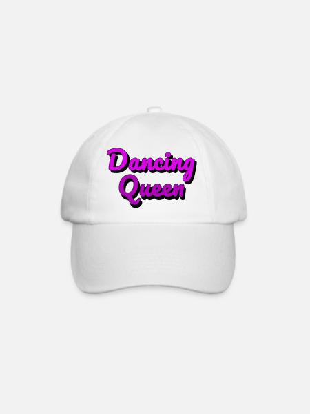 Dancing Queen - Baseballkappe - Weiß/Weiß