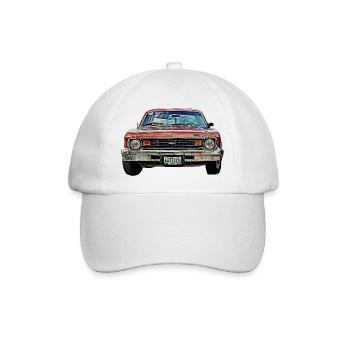 Oldtimer USA nova - Baseballkappe - Weiß/Weiß - Vorne