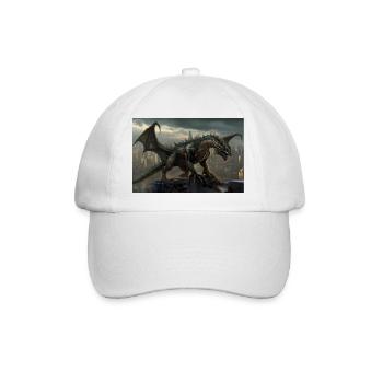 Dragon 3 - Baseballkappe - Weiß/Weiß - Vorne
