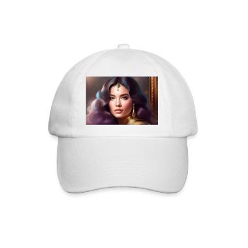 Princess - Baseballkappe - Weiß/Weiß - Vorne