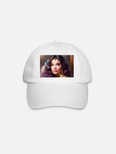 Princess - Baseballkappe - Weiß/Weiß