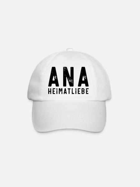 Annaberg Erzgebirge Heimatliebe - Baseballkappe - Weiß/Weiß