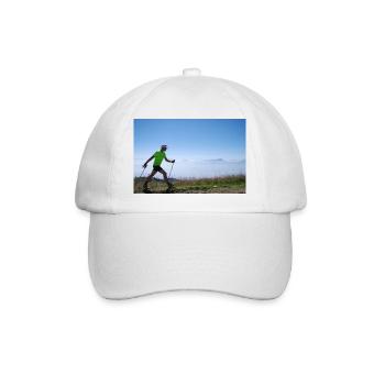 Nordic Walking - Baseballkappe - Weiß/Weiß - Vorne