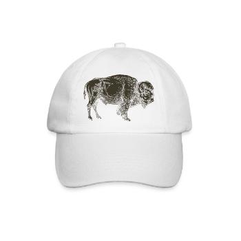 Wildtiere - Baseballkappe - Weiß/Weiß - Vorne