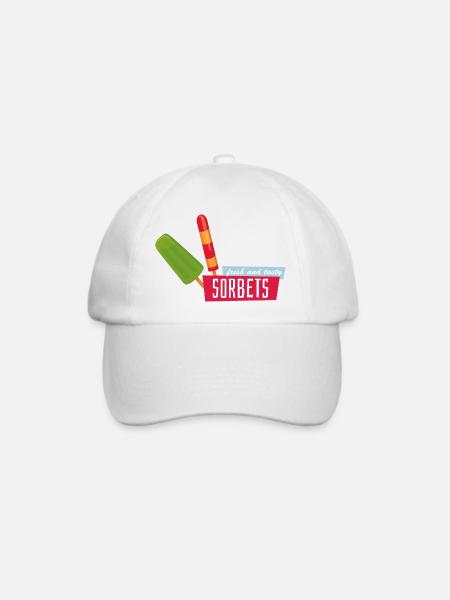 Sommer - Baseballkappe - Weiß/Weiß