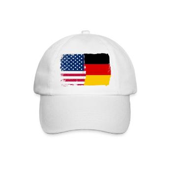 Stars and Stripes Splash - Baseballkappe - Weiß/Weiß - Vorne