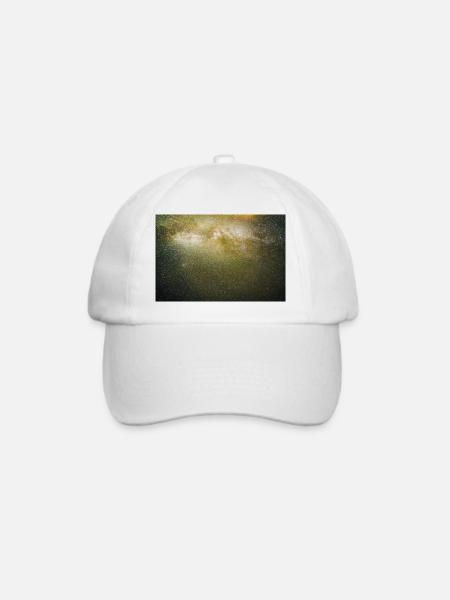 Weltraum-Astro - Baseballkappe - Weiß/Weiß