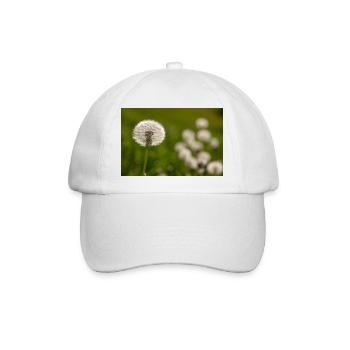 Loewenzahn - Baseballkappe - Weiß/Weiß - Vorne