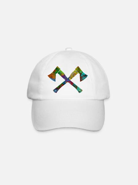 Axt - Baseballkappe - Weiß/Weiß