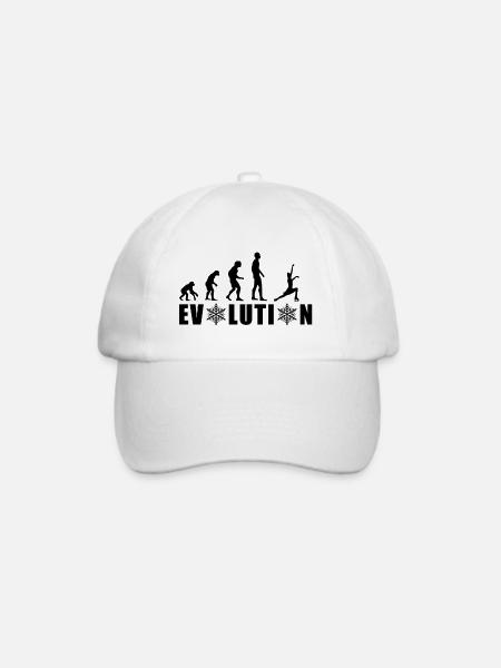EVOLUTION EISKUNSTLAUF WINTER SCHNEE - Baseballkappe - Weiß/Weiß