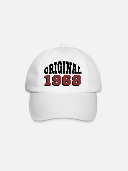 Original 1968 - Baseballkappe - Weiß/Weiß