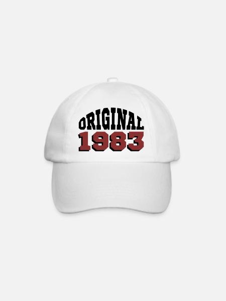 Original 1983 - Baseballkappe - Weiß/Weiß
