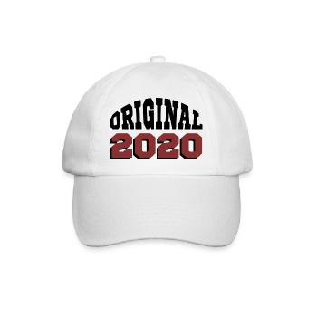 Ursprünglich: 2020 - Baseballkappe - Weiß/Weiß - Vorne