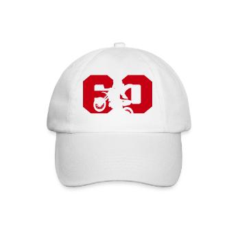 Moto 60 Biker - Baseballkappe - Weiß/Weiß - Vorne