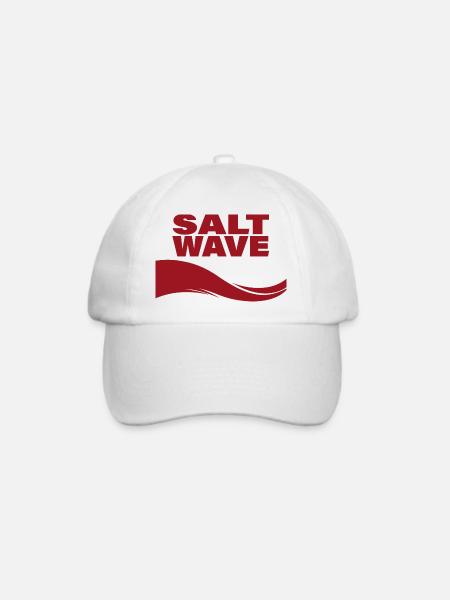 SALT WAVE - Baseballkappe - Weiß/Weiß