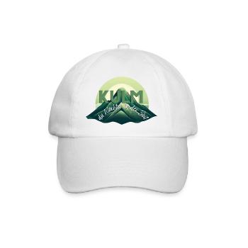 Kulm du Wächter in der Zeit - Baseballkappe - Weiß/Weiß - Vorne