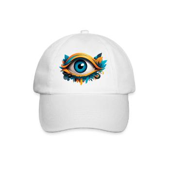 Eye - Baseballkappe - Weiß/Weiß - Vorne