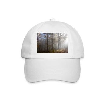 Herbststimmung - Baseballkappe - Weiß/Weiß - Vorne