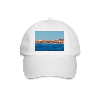 Gozo (Għawdex) Insel Mġarr Għajnsielem Stadt Malta - Baseballkappe - Weiß/Weiß - Vorne