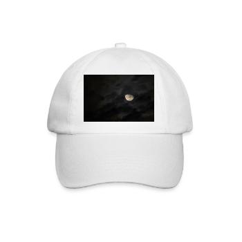 Mond - Baseballkappe - Weiß/Weiß - Vorne