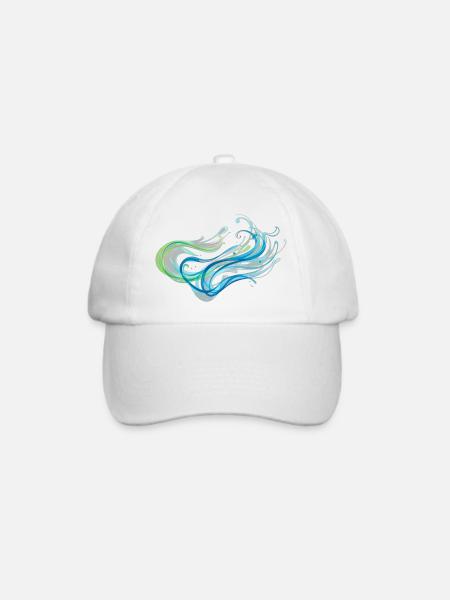 Elemente - Baseballkappe - Weiß/Weiß