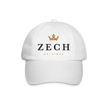 Zech Original Familienlogo - Baseballkappe - Weiß/Weiß - Vorne