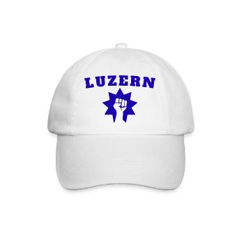 Luzern - Baseballkappe - Weiß/Weiß - Vorne