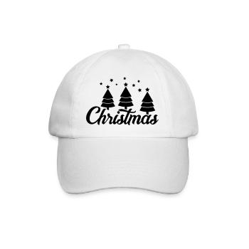 Christmas - Baseballkappe - Weiß/Weiß - Vorne