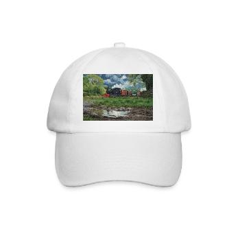 Narrow Gauge Storm - Baseballkappe - Weiß/Weiß - Vorne