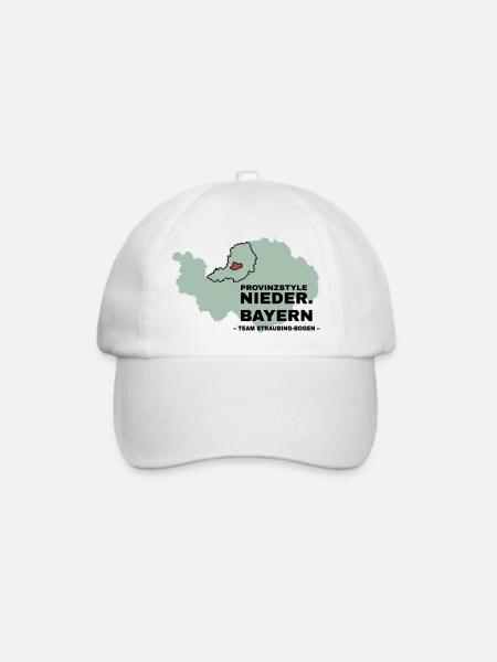 Niederbayern | STRAUBING-BOGEN - Baseballkappe - Weiß/Weiß