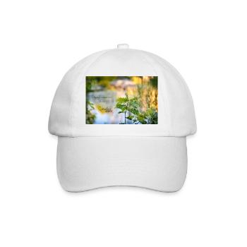 fabiolous world goldig - Baseballkappe - Weiß/Weiß - Vorne