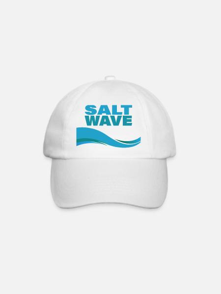 SALT WAVE - Baseballkappe - Weiß/Weiß